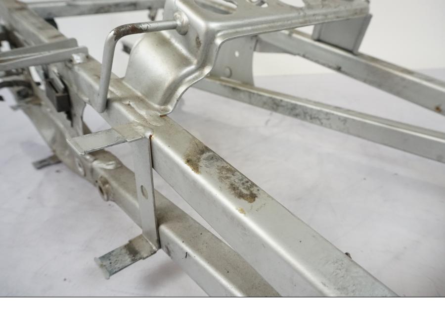 Snett nerifrån på Bakram från en Honda VFR 750 -1994 motorcykel.