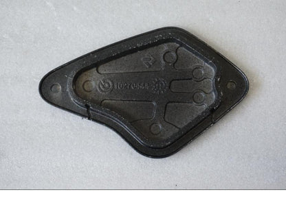 Baksidan på Bromsvätskebehållare från en Ducati Diavel -2012 motorcykel.