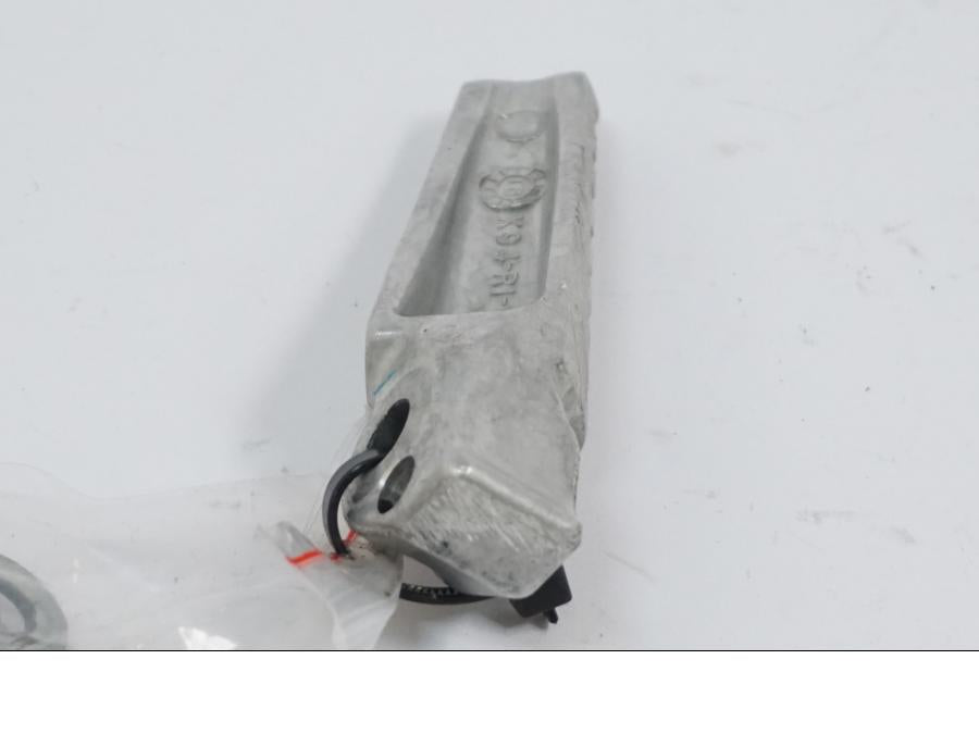 Snett uppifrån på Fotpinne från en Honda CB 650 R -2019 motorcykel.