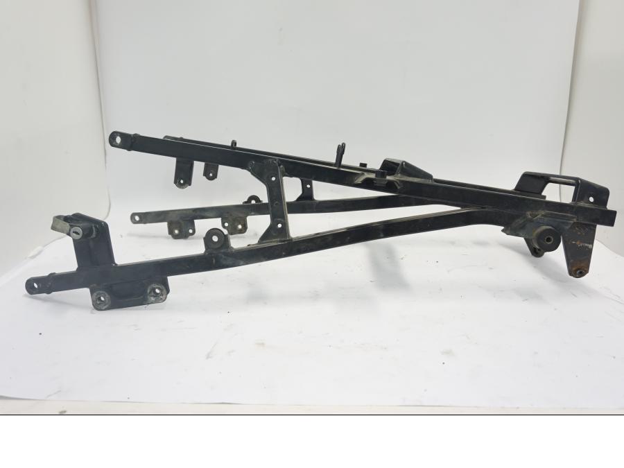 Snett uppifrån på Bakram från en Suzuki DL 1000 -2003 motorcykel.