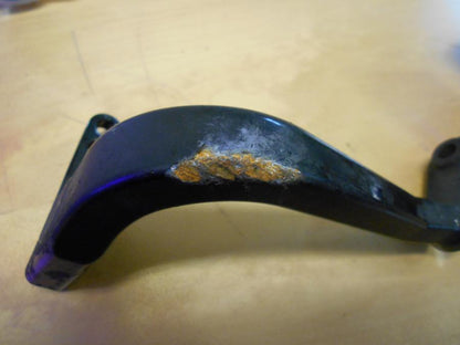 Baksidan på Fotplatta från en H-D Street Glide FLHX -2004 motorcykel.