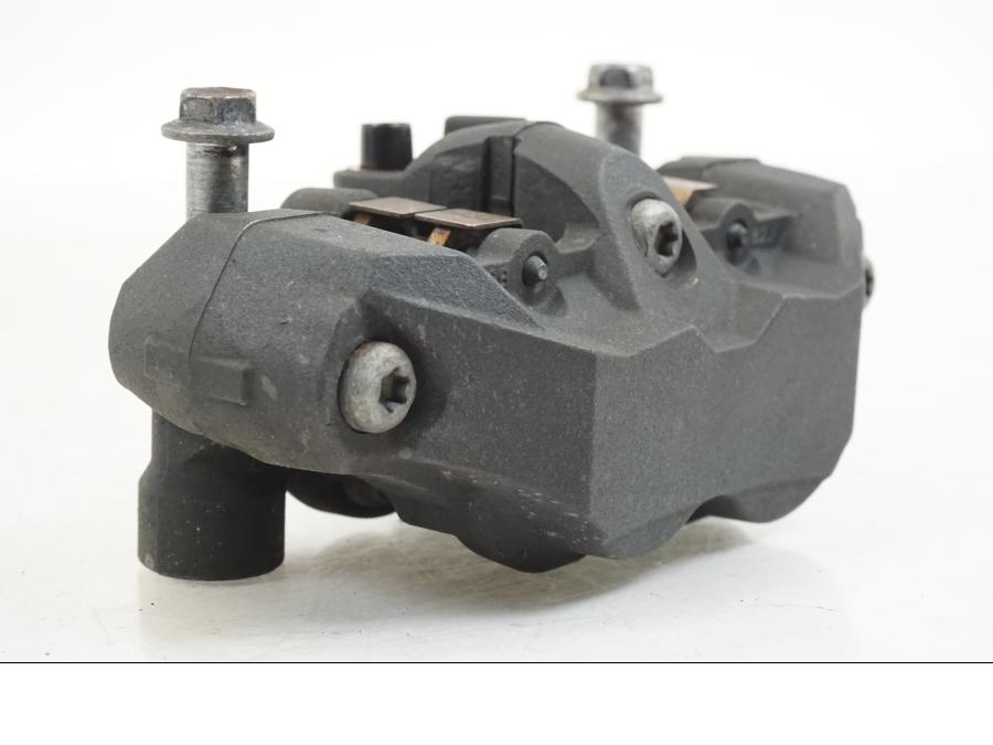 Snett uppifrån på Bromsok från en Suzuki GSX-R 750 -2008 motorcykel.