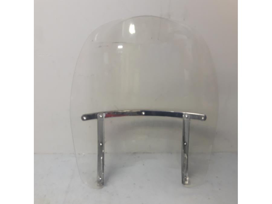 Baksidan på Vindruta från en H-D Harley diverse -2010 motorcykel.