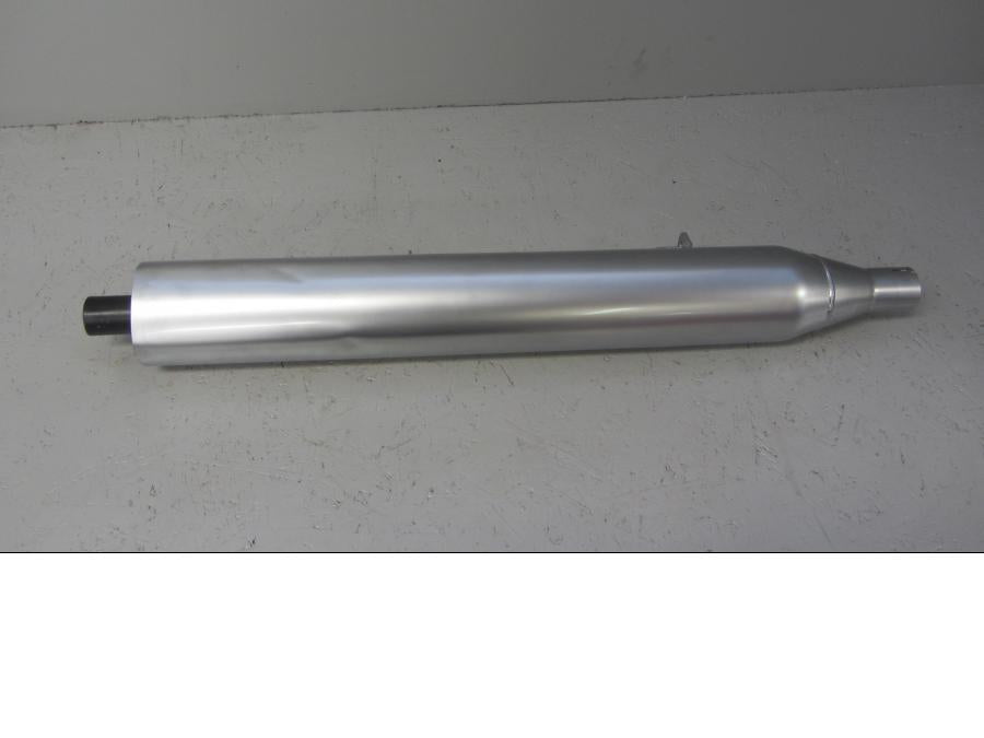 Framsidan på Ljuddämpare från en H-D V-Rod 1130 -2009 motorcykel.