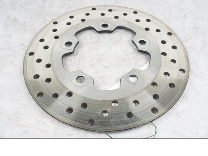 Vänster sida på Bromsskiva från en Suzuki GSX-R 750 -2002 motorcykel.