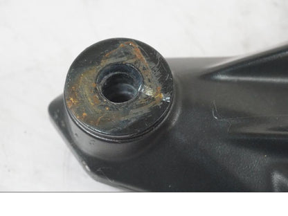 Snett uppifrån på Fotpinne från en Kawasaki ZZ-R 1400 -2009 motorcykel.