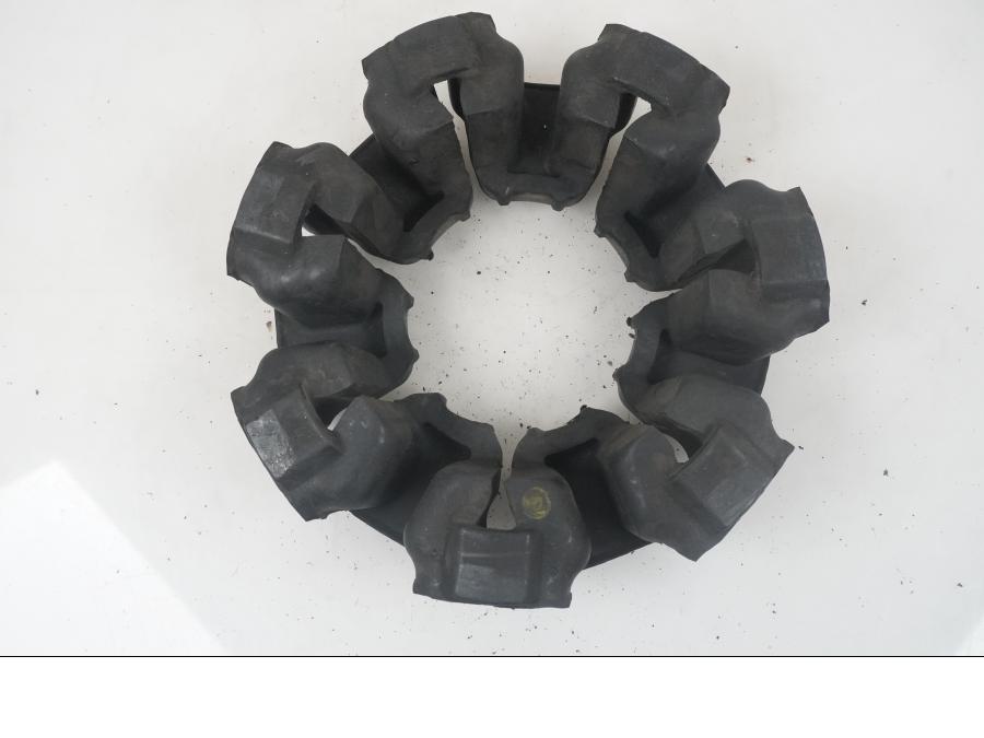 Baksidan på Ryckutjämnare från en Kawasaki GTR 1400 -2008 motorcykel.