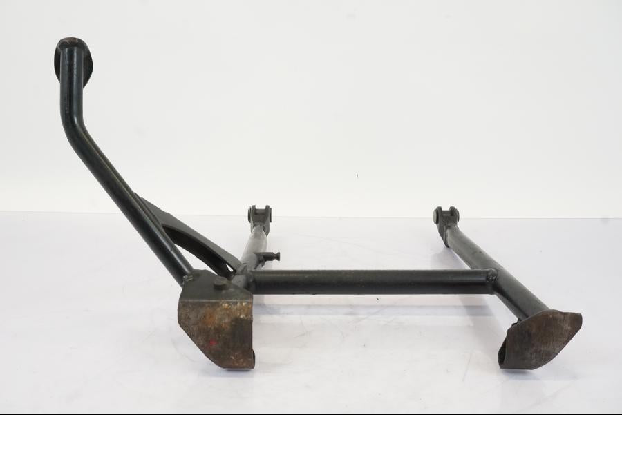 Snett uppifrån på Centralstöd från en BMW R 1250 GS -2019 motorcykel.