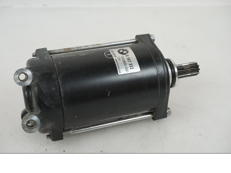 Framsidan på Startmotor från en BMW F 750 GS -2019 motorcykel.