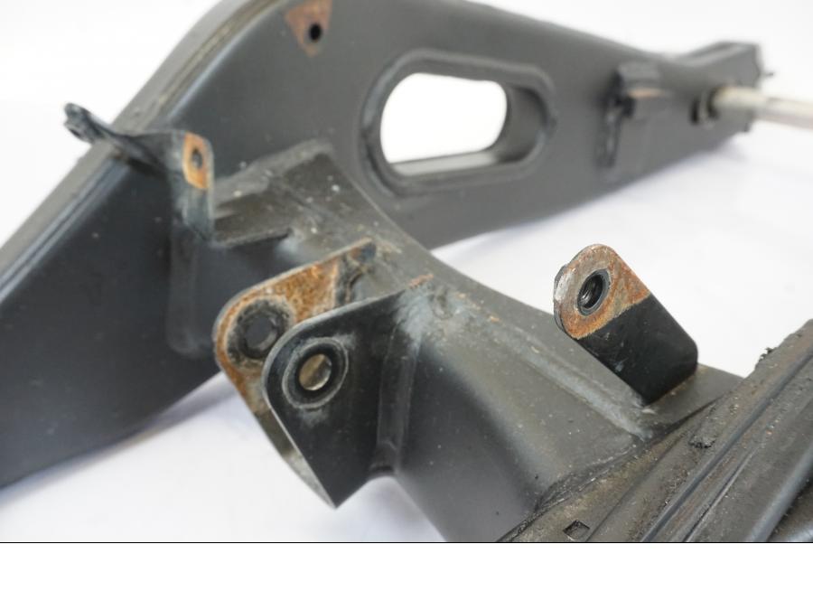 Baksidan på Sving från en Yamaha MT-07 -2018 motorcykel.