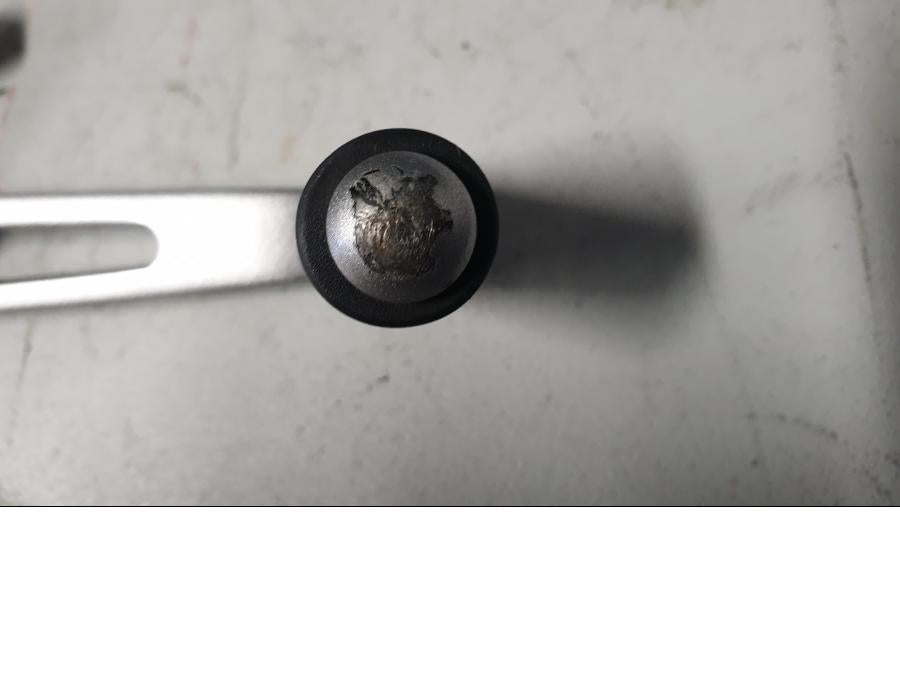 Baksidan på Växelpedal från en Kawasaki Z 900 -2017 motorcykel.