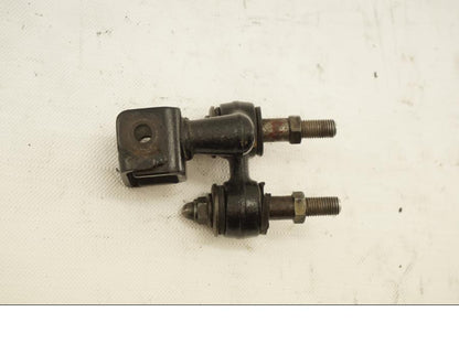 Framsidan på Fotpinnefäste från en Kawasaki Z 750 80-tal -1984 motorcykel.