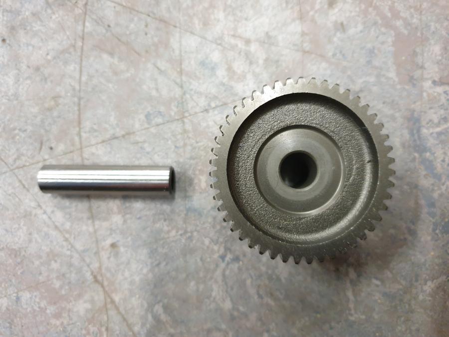 Baksidan på Startkoppling från en Honda CBR 900 RR -1997 motorcykel.