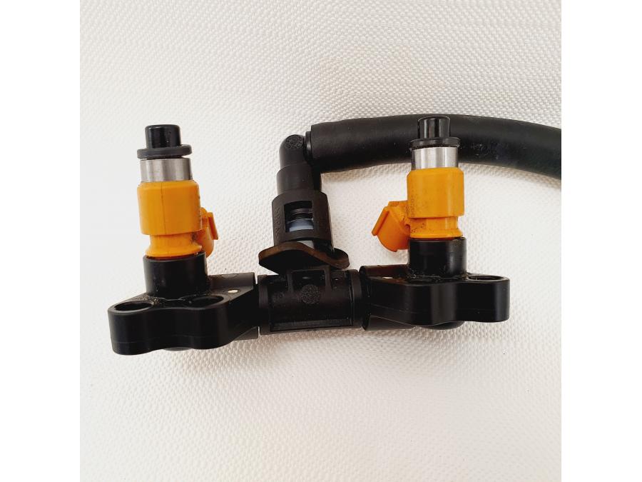 Framsidan på Spridare från en Honda CB 500 F -2013 motorcykel.