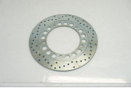 Framsidan på Bromsskiva från en Kawasaki GPZ 550 -1983 motorcykel.