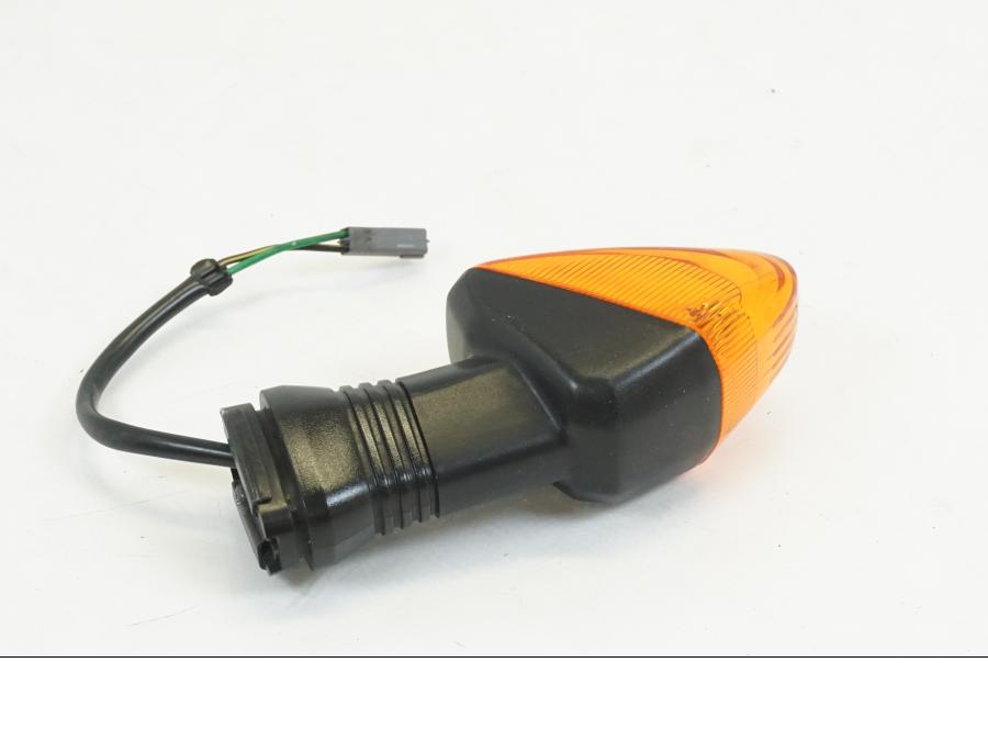 Höger sida på Blinkers från en Kawasaki Z 750 -2009 motorcykel.