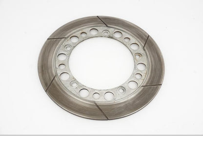 Framsidan på Bromsskiva från en Honda VF 750 C -1982 motorcykel.