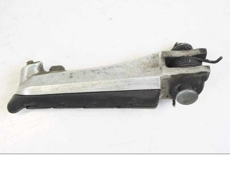 Snett uppifrån på Fotpinne från en Honda VFR 800 -2003 motorcykel.