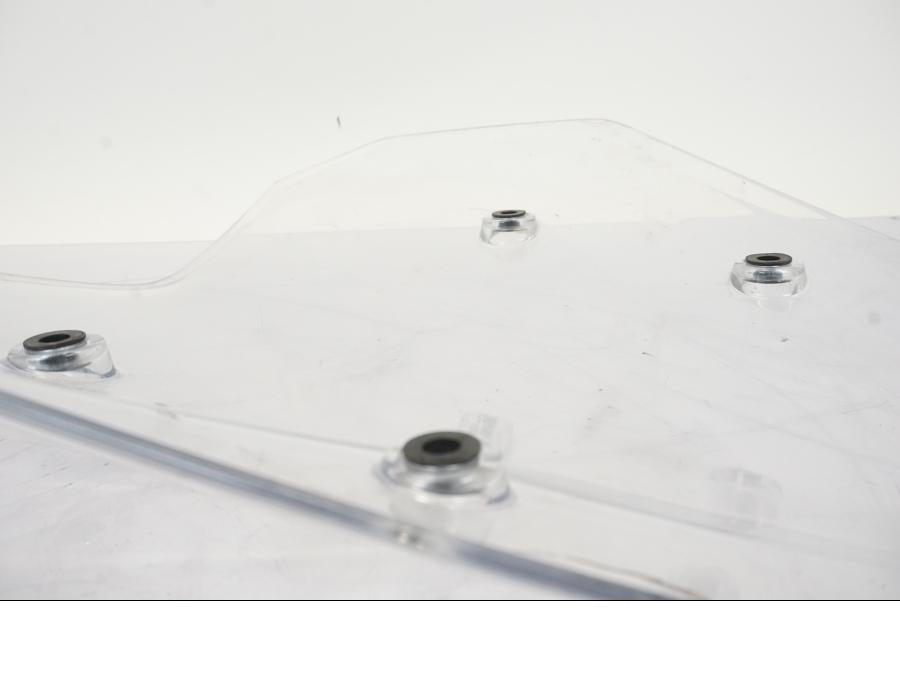 Vänster sida på Vindruta från en BMW S 1000 XR -2019 motorcykel.