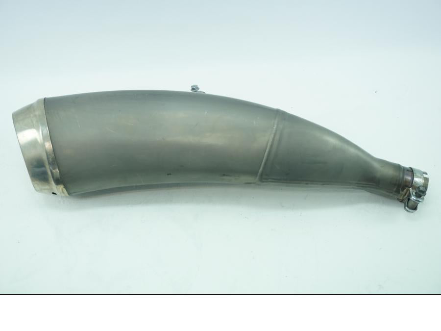 Framsidan på Ljuddämpare från en Suzuki GSX-R 1000 -2009 motorcykel.