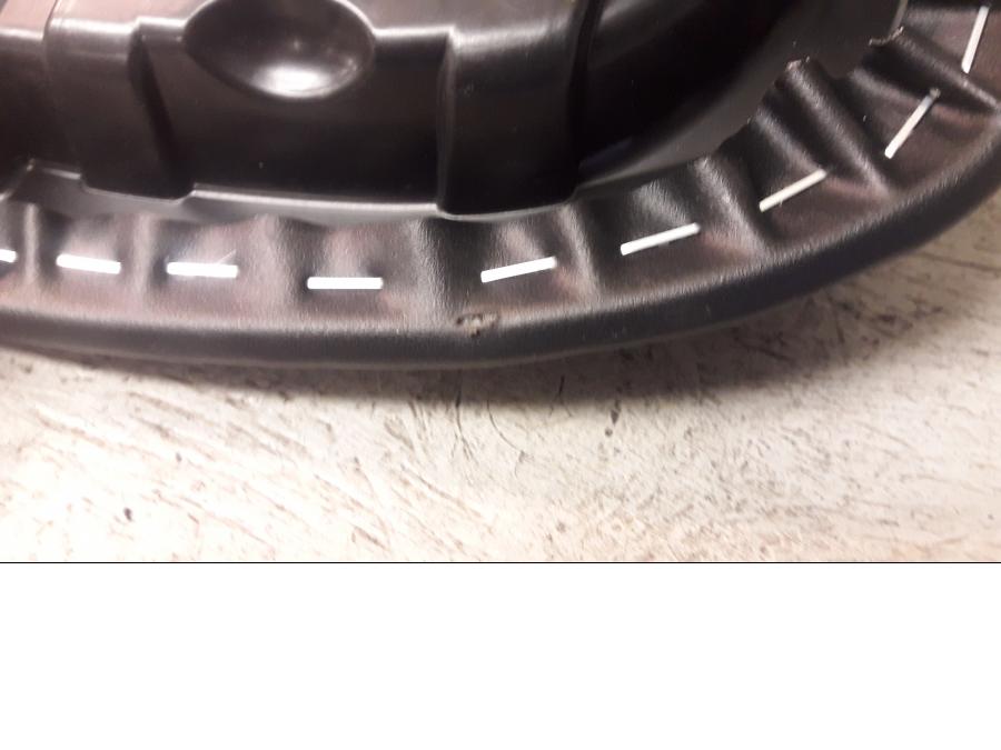 Snett uppifrån på Sadel från en Kawasaki Ninja 650 -2017 motorcykel.