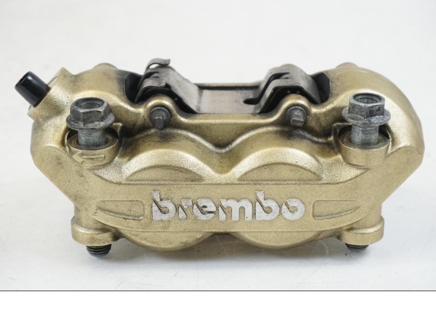 Framsidan på Bromsok från en Aprilia Tuono V4R -2011 motorcykel.