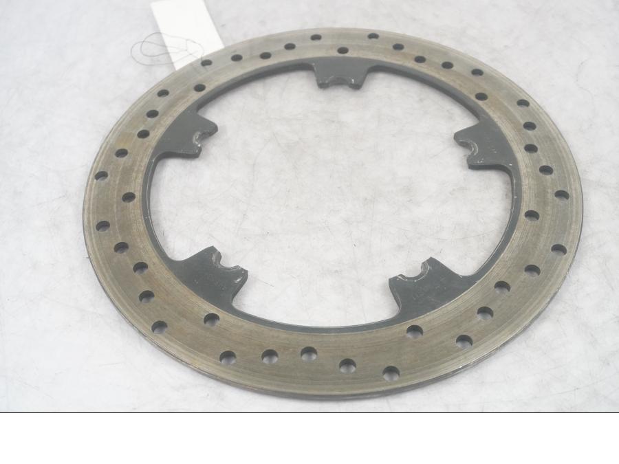 Höger sida på Bromsskiva från en H-D V-Rod 1130 -2006 motorcykel.