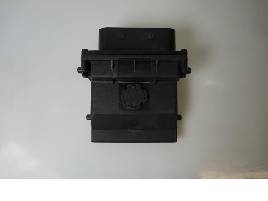 Baksidan på ESA Control Unit från en BMW R 1200 RS -2015 motorcykel.