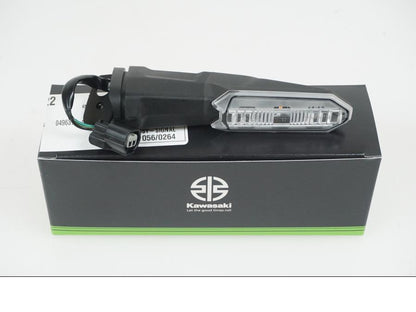 Framsidan på Blinkers LED från en Kawasaki Z 900 -2021 motorcykel.