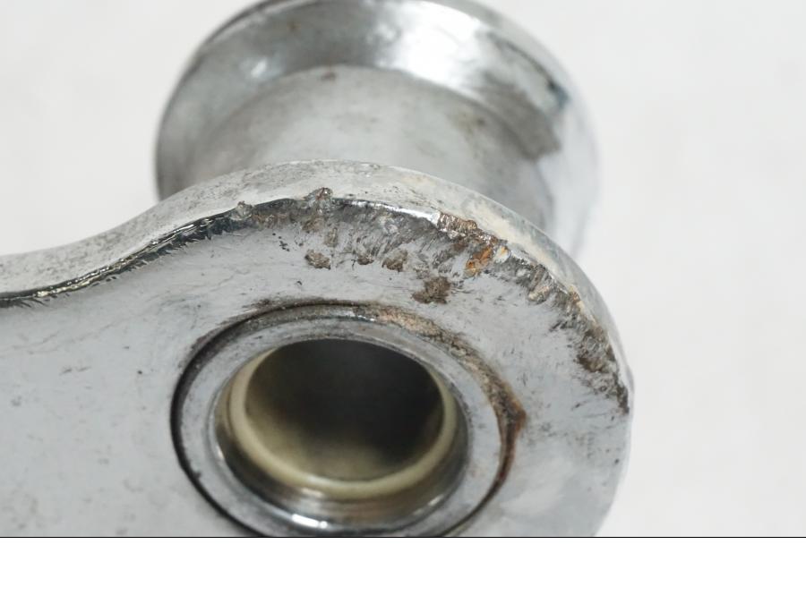 Höger sida på Bromspedal från en H-D Softail FXCW Rocker -2008 motorcykel.