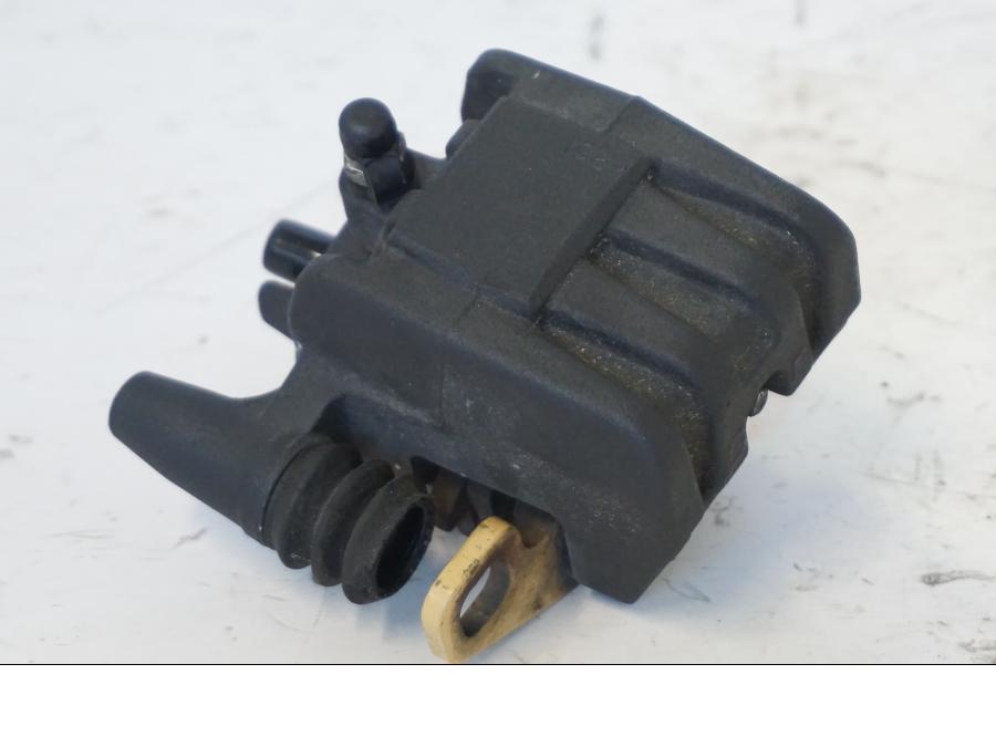 Snett uppifrån på Bromsok från en Kawasaki ER-6N -2012 motorcykel.