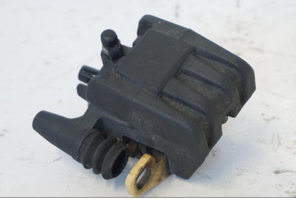 Snett uppifrån på Bromsok från en Kawasaki ER-6N -2012 motorcykel.