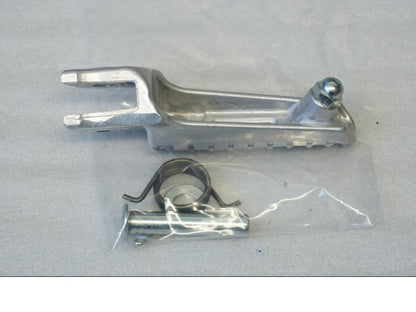 Baksidan på Fotpinne från en Honda CBR 600 RR -2004 motorcykel.