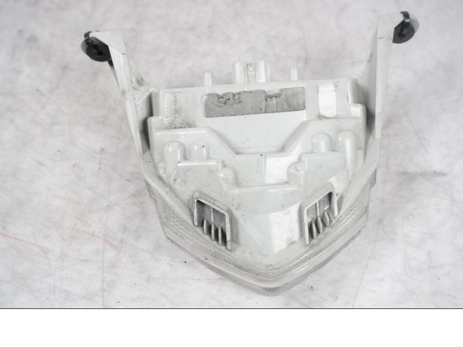 Snett uppifrån på Baklampa från en Kawasaki ZX-10R -2008 motorcykel.