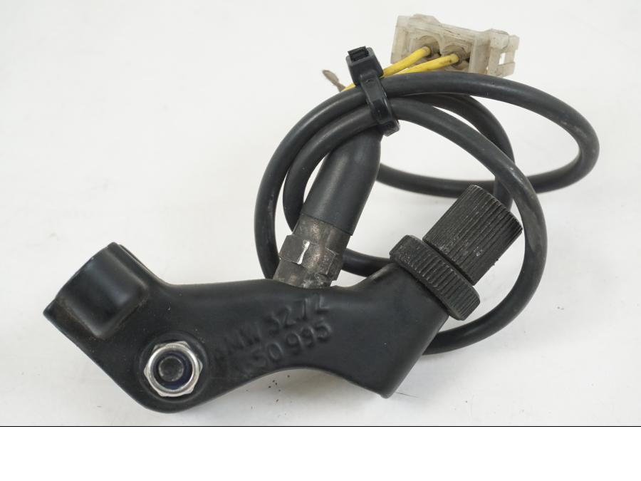 Snett uppifrån på Kopplingsklo från en BMW F 650 CS -2002 motorcykel.