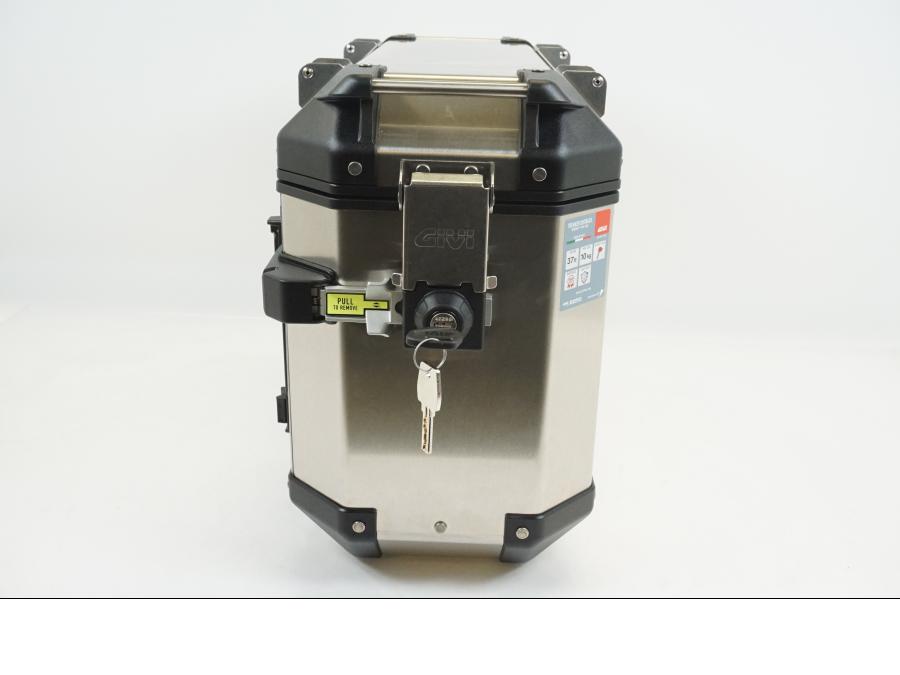 Höger sida på Sidoväska från en BMW F 700 GS -2017 motorcykel.