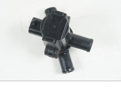 Snett uppifrån på Second Air från en Ducati Hyperstrada -2013 motorcykel.