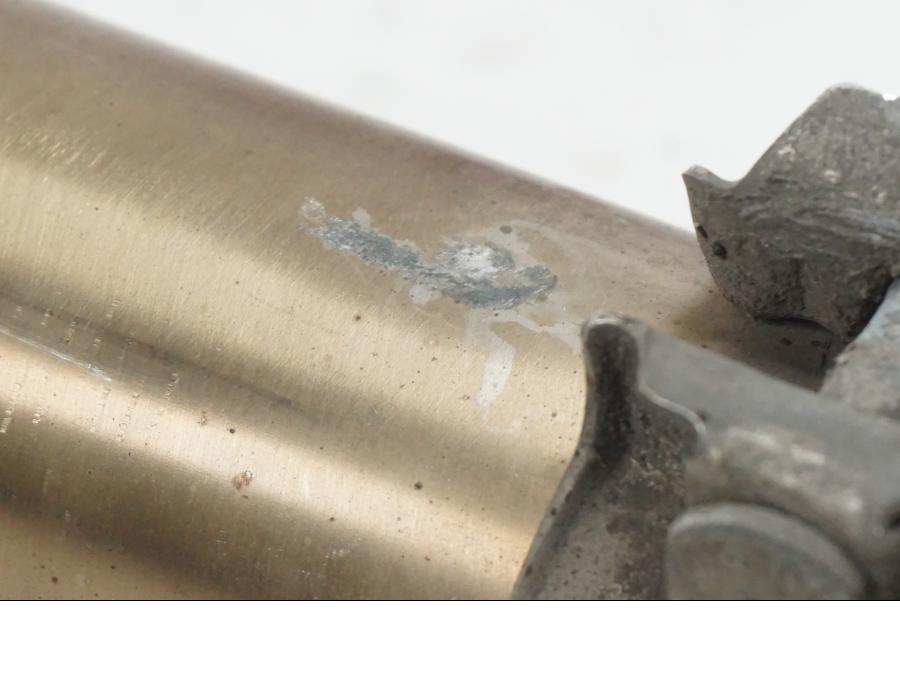 Vänster sida på Ljuddämpare från en BMW F 850 GS -2018 motorcykel.