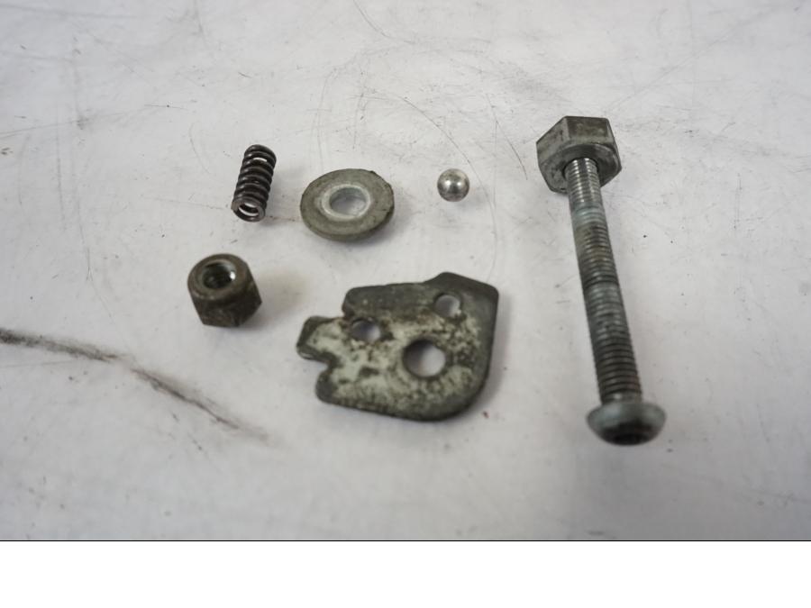 Baksidan på Fotpinne från en Honda VFR 750 -1994 motorcykel.