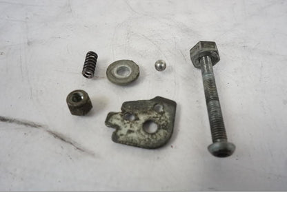 Baksidan på Fotpinne från en Honda VFR 750 -1994 motorcykel.