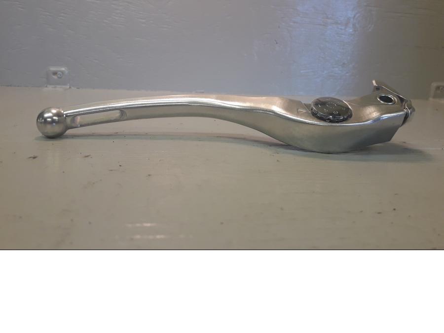 Framsidan på Bromsgrepp från en BMW S 1000 RR -2016 motorcykel.