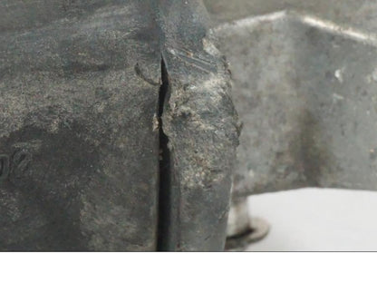 Snett uppifrån på Fotpinne från en BMW F 800 GS -2008 motorcykel.