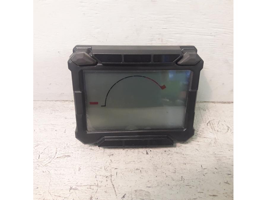 Framsidan på Instrumentpanel från en Honda ADV 750 -2017 motorcykel.