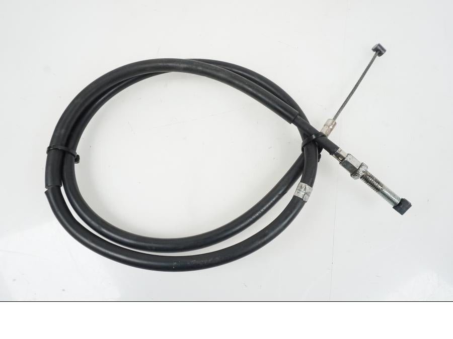 Snett uppifrån på Kopplingsvajer från en Suzuki GSX-R 750 -2009 motorcykel.