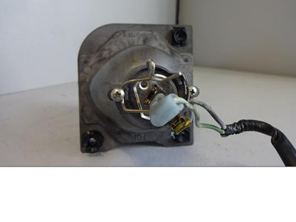 Snett nerifrån på Strålkastarprojektor från en Yamaha FZR 600 -1991 motorcykel.