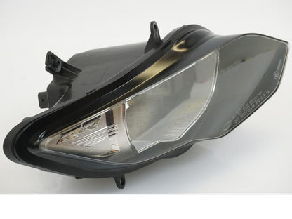 Baksidan på Strålkastare från en BMW S 1000 RR -2017 motorcykel.