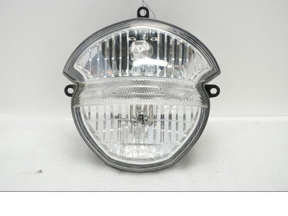 Framsidan på Strålkastare från en Ducati Monster 696 -2010 motorcykel.