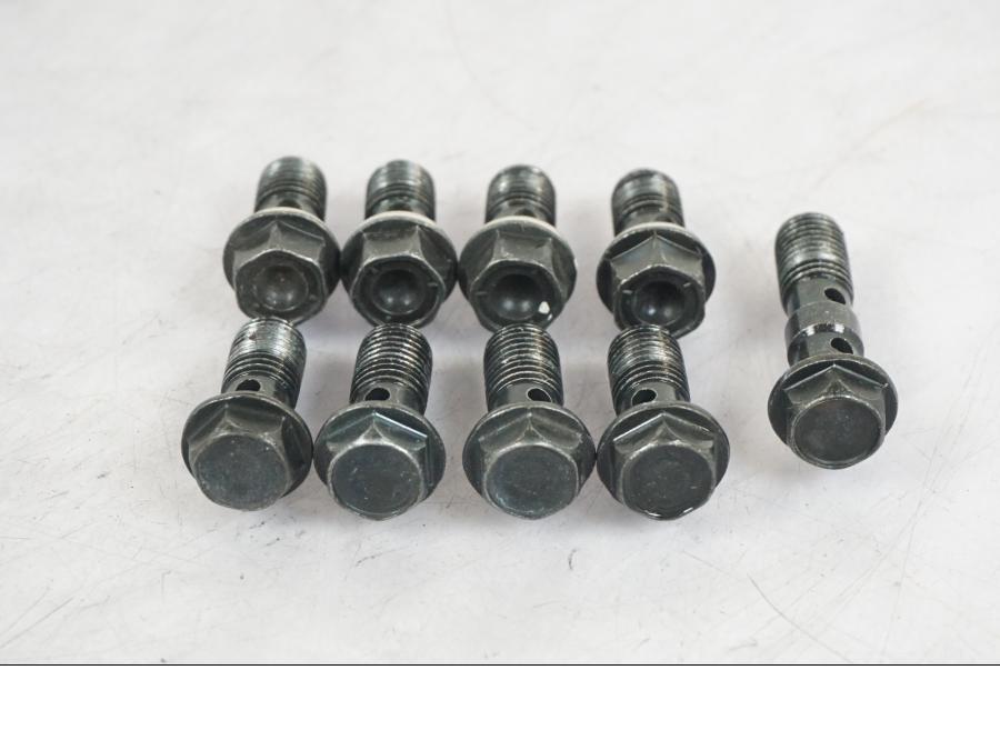 Baksidan på Bromsledning från en Kawasaki Z 900 -2019 motorcykel.