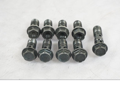 Baksidan på Bromsledning från en Kawasaki Z 900 -2019 motorcykel.