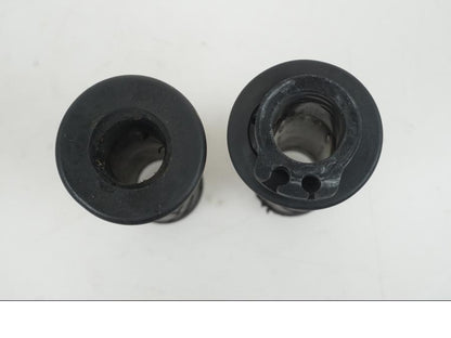 Snett uppifrån på Handtag från en Suzuki GSX-R 1000 -2007 motorcykel.